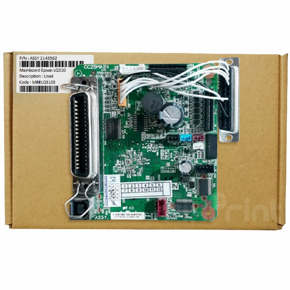 Board Printer Epson LQ310 Used, Mainboard Epson LQ310 Used, Motherboard LQ-310 Part Number Assy 2143562