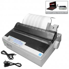Printer Used Epson LX-300+II LX300+II LX 300+II Dot Matrix Lengkap