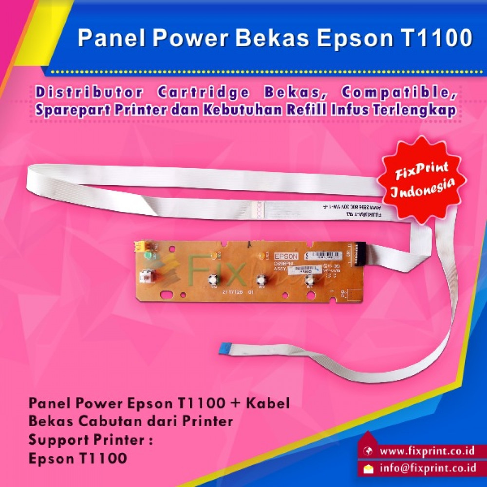Panel Power Epson T1100+Kabel Flexible Used